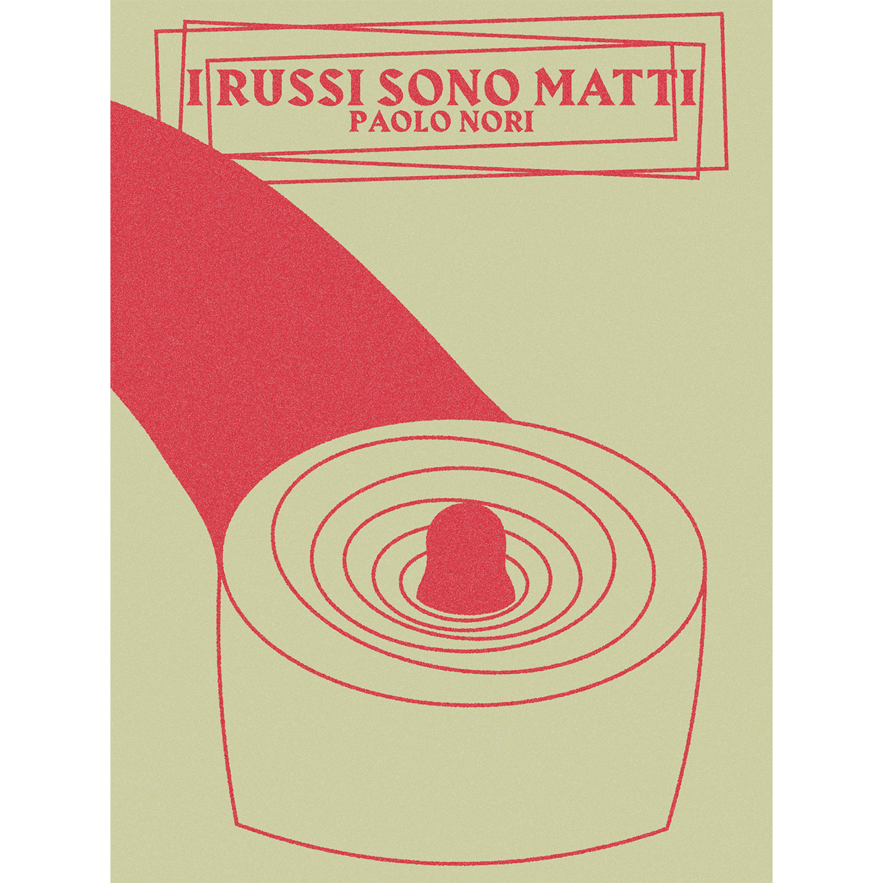 illustrazione copertina per il libro I Russi Sono Matti